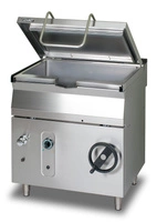 Patelnia gastronomiczna gazowa z przechyłem ręcznym - poj. 50 l | LOZAMET L700.PAG.030