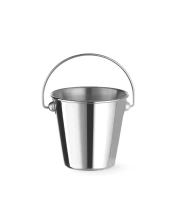 Mini wiaderko do przekąsek z uchwytem, ⌀90x(H)85mm | HENDI 425725
