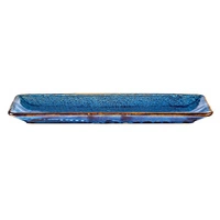 Półmisek prostokątny DEEP BLUE 35,5x16,5 cm | VERLO V-82011-4