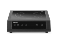 Kuchenka indukcyjna 3500 D XL, czarna, 3.5 kW, 230 V | HENDI 239957