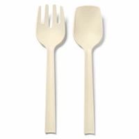 Zestaw sztućców serwisowych POSATE - kremowy | BLIM PLUS BP-PS3-336