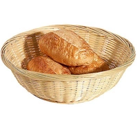 Koszyczek na pieczywo z rattanu śr. 20 cm | CONTACTO 4884/200
