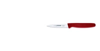 Nóż do obierania - 8 cm, czerwony | GIESSER MESSER 8315 sp 8,0 r