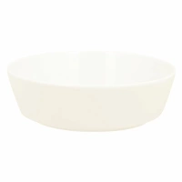 Miska porcelanowa, kolor kość słoniowa - średnica 16 cm | VERLO V-FO018-12