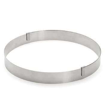 Rant piekarniczo-cukierniczy okrągły regulowany - śr. 18-36 cm | DE BUYER D-3040-03