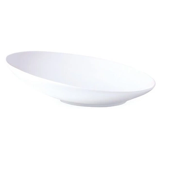 Talerz ukośny porcelanowy SHEER - 30,5 cm | STEELITE 9001c623