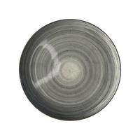 Talerz płytki Still Rustic szary 29 cm | KERA CERAMIKA 14.1.RUSTIC SZARY