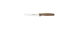 Nóż uniwersalny z falistą krawędzią - 11 cm, brązowy | GIESSER MESSER 8365 wsp 11 ub