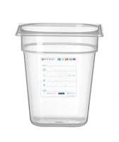 Pojemnik GN 1/6 gł. 20 cm z polipropylenu HACCP | HENDI 880456