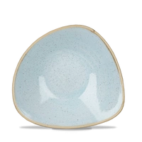 Miska porcelanowa trójkątna Duck Egg Blue śr. 18.5 cm | FINE DINE SDESTRB71