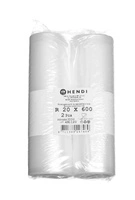 Moletowane worki do pakowania - zestaw 2 rolek | Hendi 297469