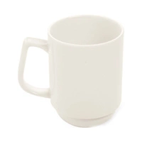 Kubek sztaplowany porcelanowy CREMA - 250 ml | FINE DINE 770429