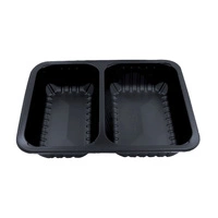 Pojemniki obiadowe do dań na wynos 2-komorowe 22,7x17,8x5 cm - 320 szt. | GULLIN MAPCOR2C22750DC