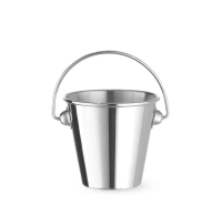 Mini wiaderko do przekąsek z uchwytem, ⌀75x(H)66mm | HENDI 425718