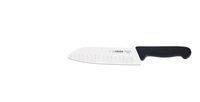 Nóż szefa kuchni Santoku - 18cm , czarny | GIESSER MESSER 8269 wwlk 18