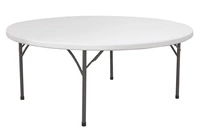 Stół cateringowy okrągły składany - 180 cm | FINE DINE 810941