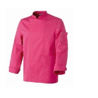 Bluza kucharska Nero fuksja długi rękaw XXXL | ROBUR U-NE-FLS-XXXL