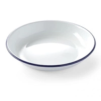 Talerz głęboki emaliowany - śr. 22 cm | HENDI 621264