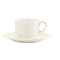 Filiżanka porcelanowa sztaplowana espresso CREMA - 90 ml | FINE DINE 770719