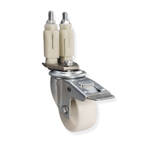 Wewnętrzne rolki jezdne do profili pionowych Oxygen, zestaw 2 szt. (1 szt. z hamulcem + 1 szt. bez hamulca) | BARMATIC 967713