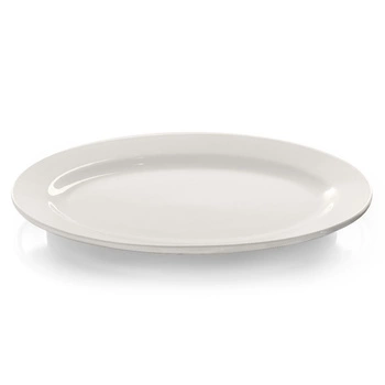 Pólmisek owalny porcelanowy Modermo Prima śr. 35 cm | MODERMO MP018