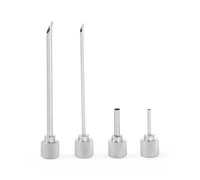 Zestaw końcówek do dekorowania i napełniania do syfonów HENDI Profi Line | HENDI 589106