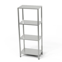 Regał nierdzewny 4-półkowy 100x70x180 cm | FORGAST