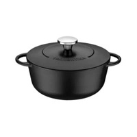 Garnek żeliwny z pokrywką TRENTO 4 l | TRAMONTINA 20906-024