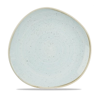 Talerz porcelanowy płytki Duck Egg Blue śr. 28,6 cm | FINE DINE SDESOG111