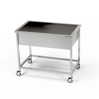 Basen nierdzewny jezdny (gł. 30 cm) 120x70x85 cm | FORGAST