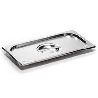 Pokrywka GN 1/9 Standard ze stali nierdzewnej | FORGAST FG04600V1