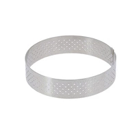 Rant perforowany do ciasta - okrągły 6.5 cm | DE BUYER D-3099-02