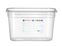 Pojemnik GN 1/3 gł. 20 cm z polipropylenu HACCP | HENDI 880258