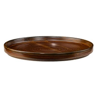 Talerz płytki porcelanowy FIRE śr. 25 cm | VERLO V-83006-6