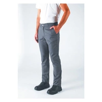Spodnie kucharskie Blino grafit XS | ROBUR U-BL-G-XS