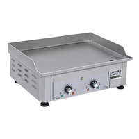 Płyta grillowa elektryczna 2-strefowa, stalowa, 60x45 cm, 3.5 kW, 230 V | ROLLER GRILL PSI 600 E