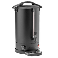 Zaparzacz do kawy czarny o podwójnych ściankach 13 l | FORGAST FG05604/E1