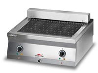 Grill wodny z rusztem żeliwnym, elektryczny, nastawny, 2 - strefowy, 80x70x28 cm, 9 kW | LOZAMET L700.RWE800