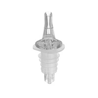 Nalewak do alkoholu przezroczysty - zestaw 4 szt. | BARUP 599426