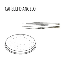 Matryca do makaronu Capelli dAngelo, 57 mm | FIMAR ACTRMPF7