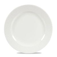 Talerz porcelanowy płytki Isla śr. 27,6 cm | FINE DINE WHISIF581