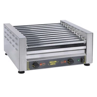 Rolkowy opiekacz parówek, 11 rolek, 40 cm, 1.4 kW | ROLLER GRILL RG11B