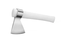 Topór masarski z białą rączką dł. 25 cm | HENDI 843383