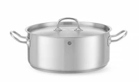 Garnek ze stali nierdzewnej niski - poj. 7.4 l Kitchen Line | HENDI 836033