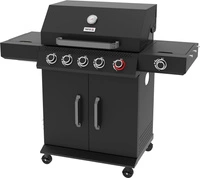 Grill gazowy 5+1 19kW czarny | YATO YG-20031