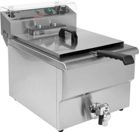 Frytownica elektryczna z kranem spustowym 12 l | YATO YG-04630