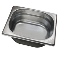 Gastropojemnik GN 1/6 gł. 10 cm ze stali nierdzewnej | REDFOX 00001694
