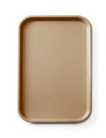 Taca fast food GN 1/1, dł. 53 cm - brązowa  | AMERBOX 878583