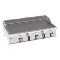 Płyta grillowa elektryczna, gładka 120 cm, 400V Tecno74 | TECNOINOX 716201