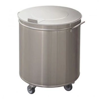 Kosz na odpadki nierdzewny KO-90 | REDFOX 00000177